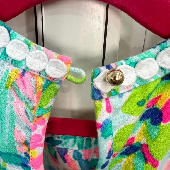 Lilly Pulitzer Catch The Wave girl dress - Picture 4 of 8